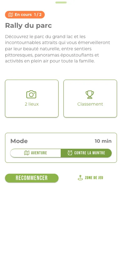 Snap Rally, présentation d’un rallye et de ses défis